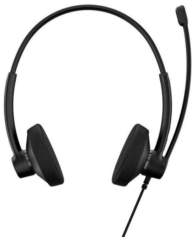 Навушники накладні EPOS IMPACT 100 MS Stereo USB-C+A Чорні (Black) 183341 фото