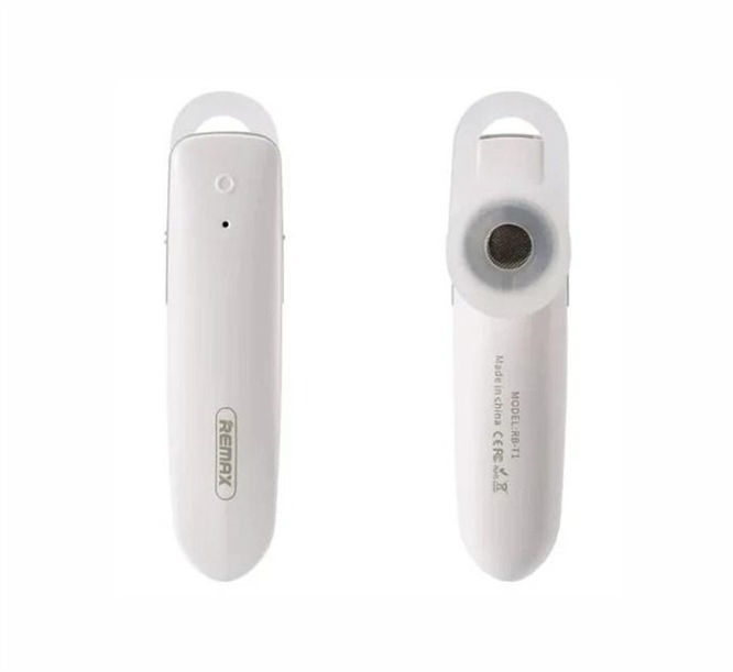 Bluetooth гарнітура Remax RB-T1 Білий (White) 155181 фото