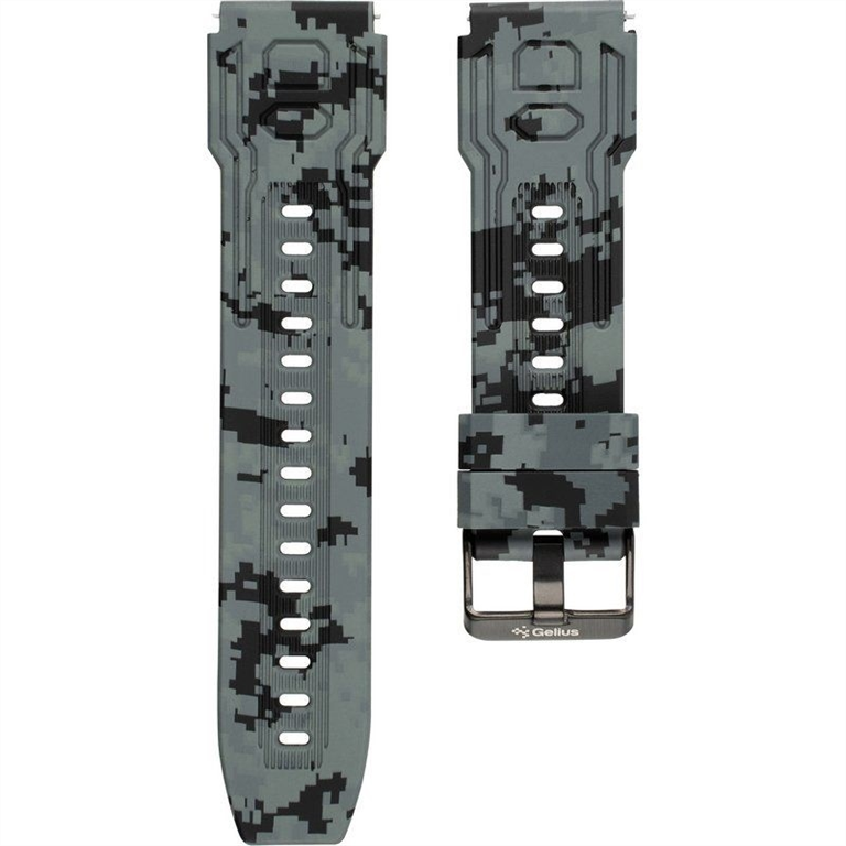 Смарт-годинник Gelius Pro GP-SW007 Tactical Navy IP67 Чорний (Black) 109130 фото