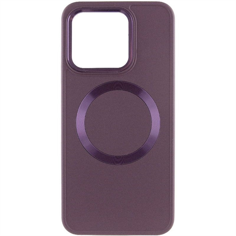 Чохол накладка для Xiaomi Note 13 Bonbon Metal Style with MagSafe TPU Фіолетова (Dark Purple) 218022 фото