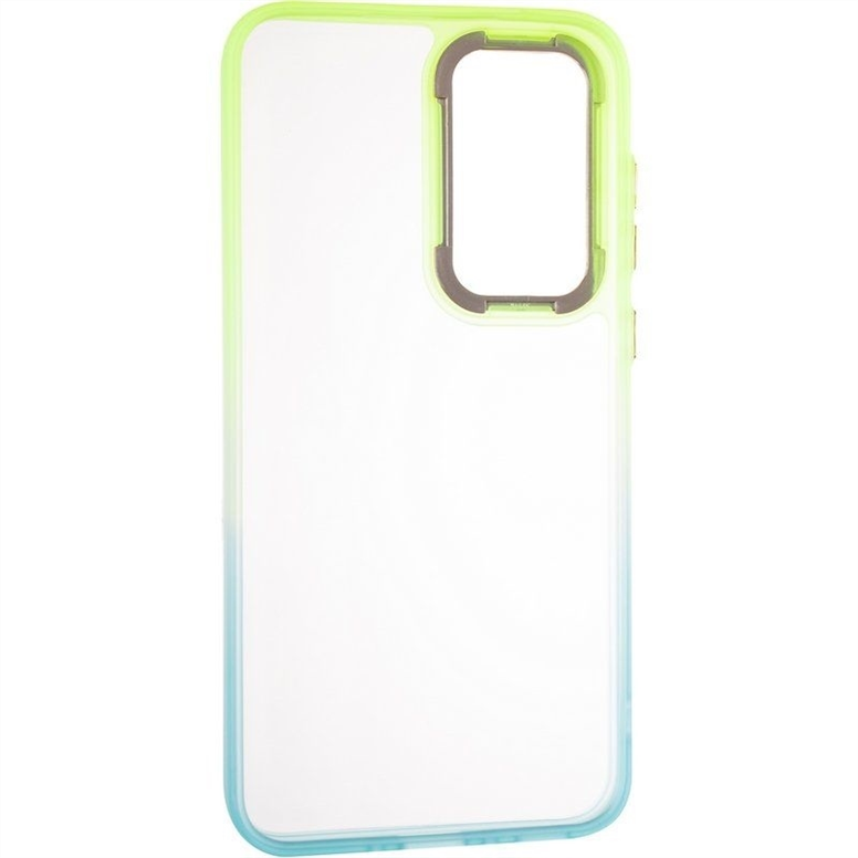 Чохол накладка для Samsung A55 Juicy Fresh TPU+PC Різнокольорова (Teal Orange) 181859 фото