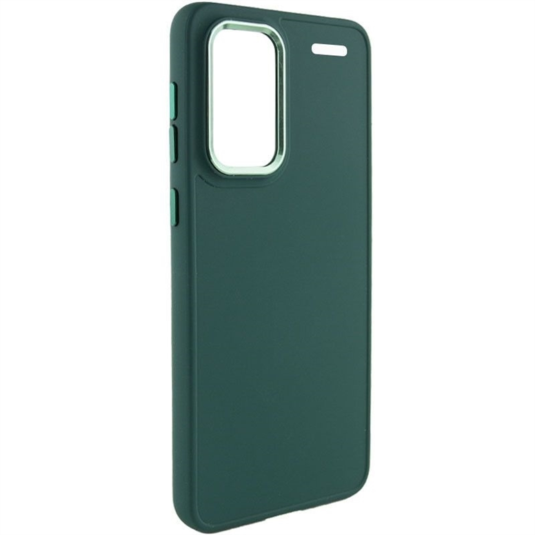 Чохол накладка для Xiaomi Redmi Note 13 Pro+ Bonbon Metal Style TPU Зелена (Army Green) 218103 фото