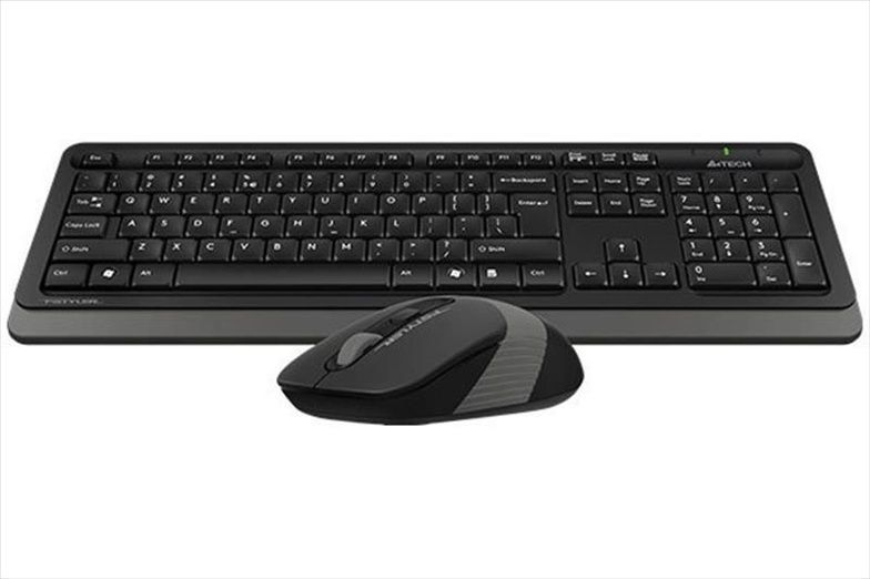 Клавіатура бездротова A4Tech FG1012S + миша Сіра (Black Grey) 185207 фото