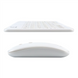 Клавіатура бездротова (2.4G+Bluetooth) Jeqang JB-362 + миша Біла (White) 170177 фото 5