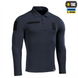Поло M-Tac тактичне довгий рукав 65/35 Синє (Dark Navy Blue) (L) 232437 фото 2