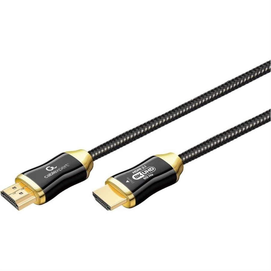 Кабель HDMI Cablexpert HDMI - HDMI V 2.1 (M/M) (CCBP-HDMI8K-AOC-20M) 20м Чорний (Black) 189214 фото