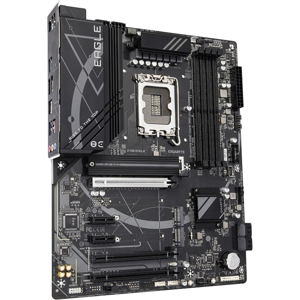 Материнська плата Gigabyte Z790 Eagle Чорна (Black) 206773 фото