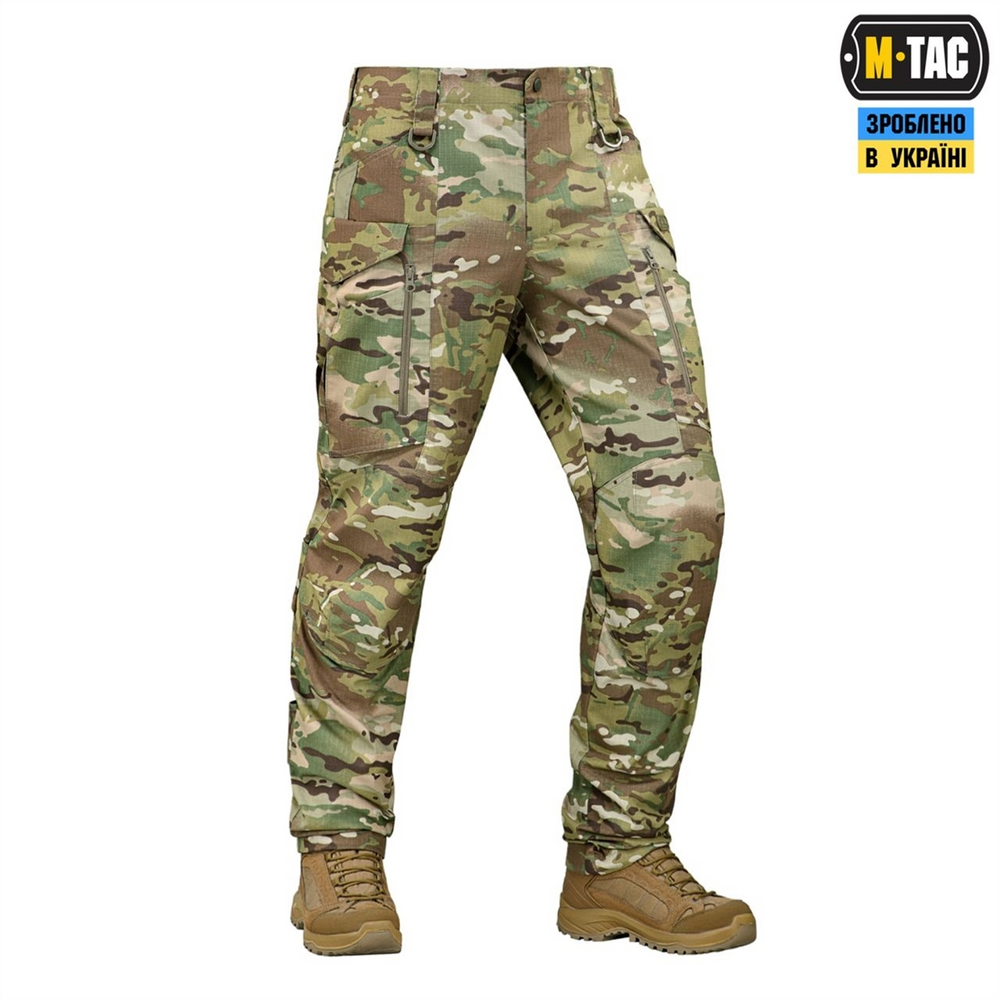 Штани M-Tac Conquistador Gen.I Rip-Stop MC Зелені (Multicam) (34/32) 238402 фото
