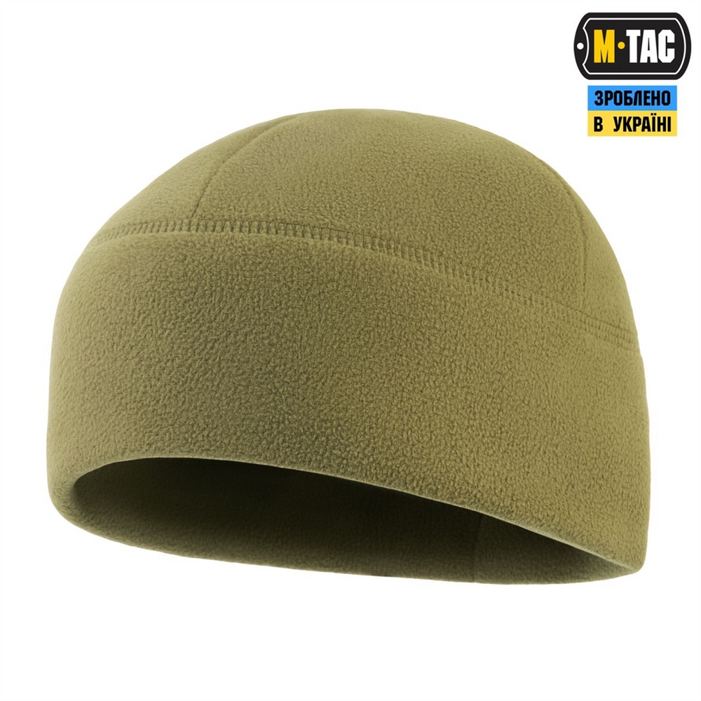 Шапка M-Tac Watch Cap Elite фліс (320г/м2) S Зелена (Tan) 221308 фото