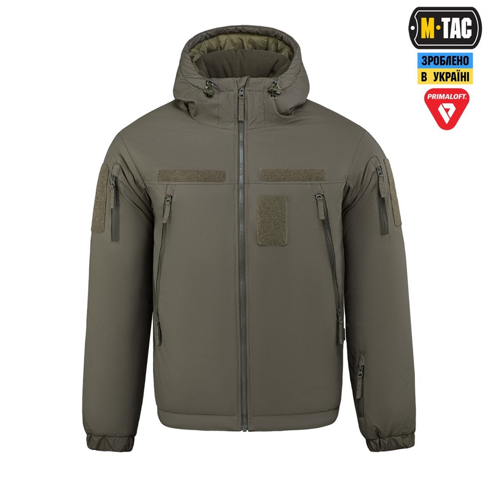 Куртка зимова M-Tac Alpha Gen.IV Pro Primaloft Зелена (Dark Olive) (3XL/L) 230434 фото