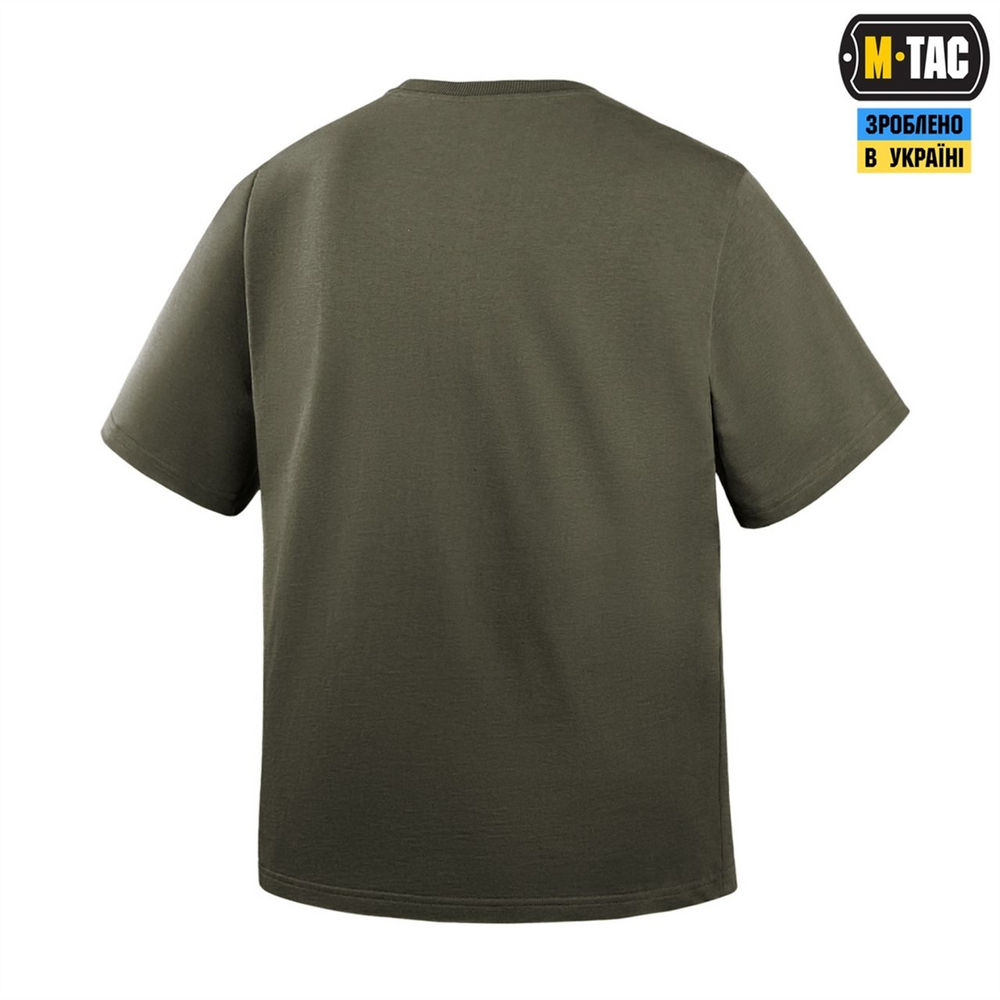 Футболка M-Tac Cotton Hard Oversize Зелена (Ranger Green) (L) 220904 фото