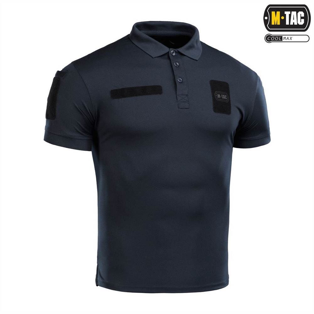 Поло M-Tac Elite Tactical Coolmax Синє (Dark Navy Blue) (M) 232178 фото