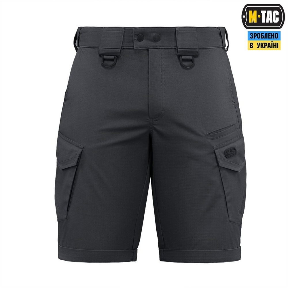 Шорти M-Tac Aggressor Gen.II Flex Сірі (Dark Grey) (XS) 225473 фото