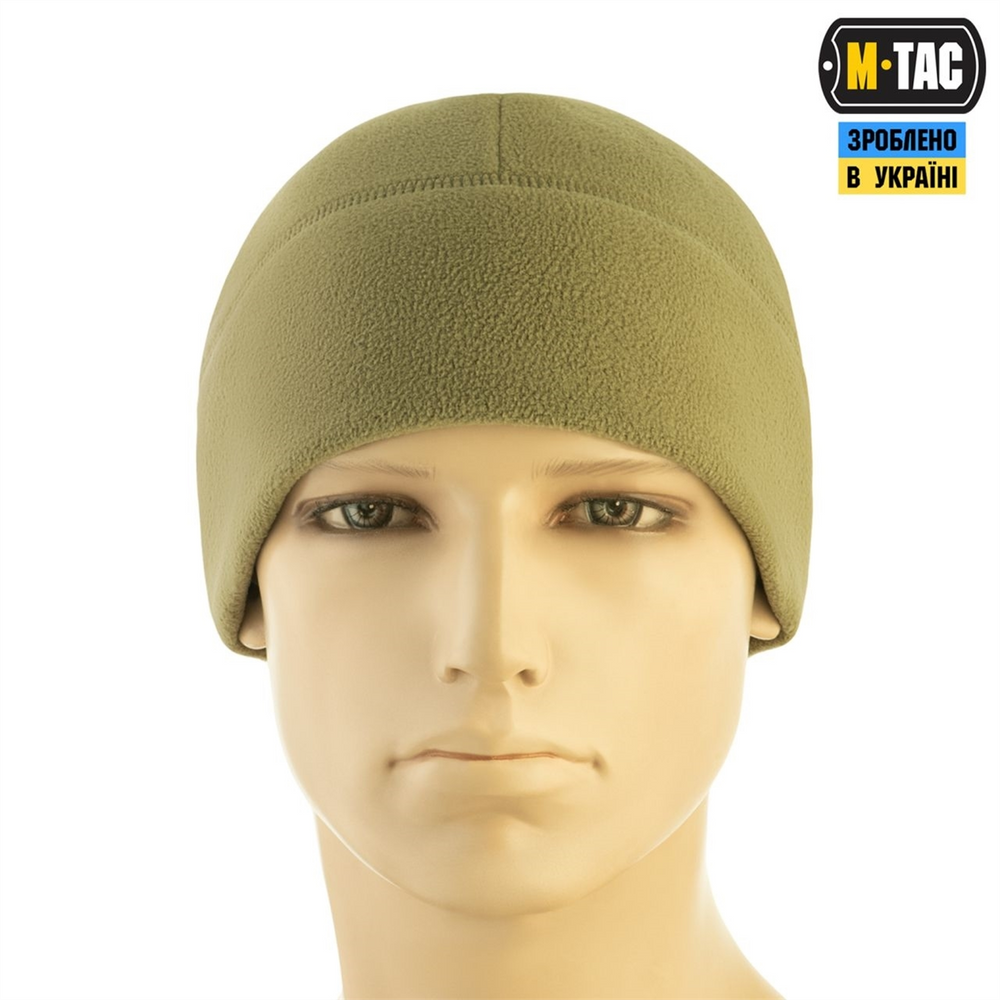 Шапка M-Tac Watch Cap Elite фліс (320г/м2) S Зелена (Tan) 221308 фото