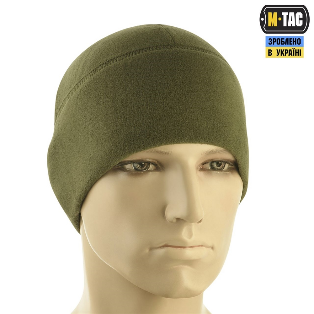 Шапка M-Tac Watch Cap фліс Light Polartec Gen.II XL Зелена (Army Olive) 221440 фото