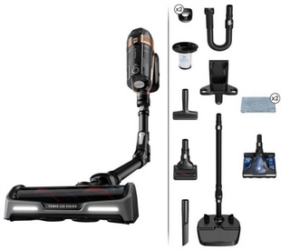 Пилосос акумуляторний Rowenta X-Force Flex 15.60 Aqua RH99G1WO Чорний (Black) 152234 фото