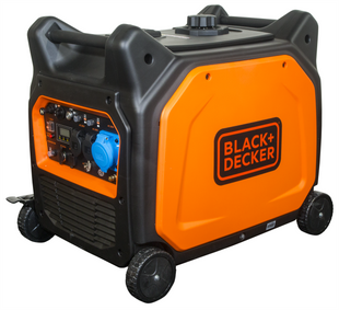 Генератор бензиновий інверторний Black & Decker BXGNi6500E 6000/6500 W 216180 фото