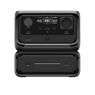 Портативна зарядна станція EcoFlow RIVER 3 Max Чорна (Black) 195628 фото