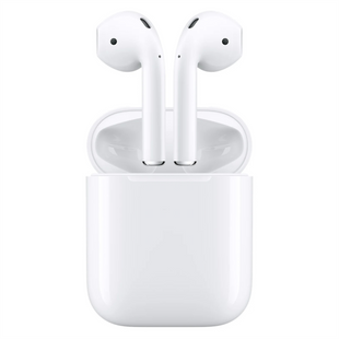 Бездротові навушники вкладиші Apple AirPods 2 MV7N2 Білі (White) 74174 фото