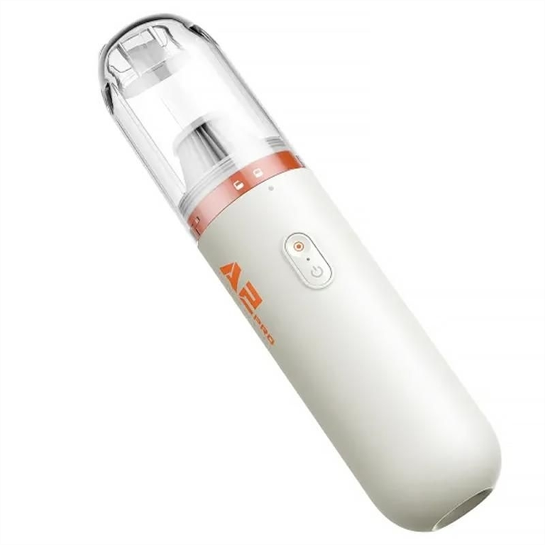Пилосос акумуляторний (портативний) Baseus A2 Pro Car Vacuum Cleaner (6000pa) (VCAQ040001) Білий (White) 198667 фото