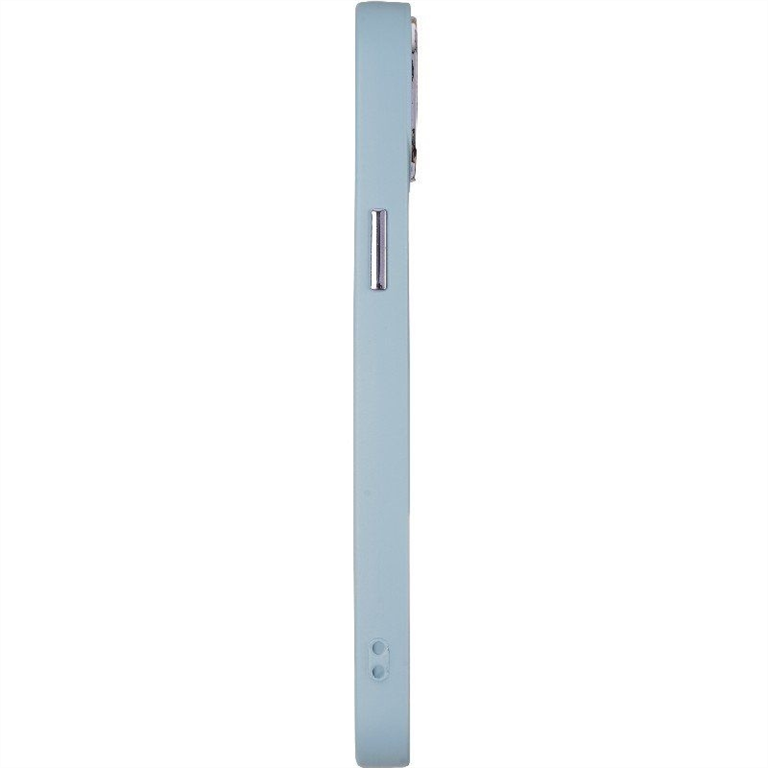 Чохол накладка для iPhone 14 Plus Matte Nano Silicon Magsafe Блакитна (Sky Blue) 182221 фото
