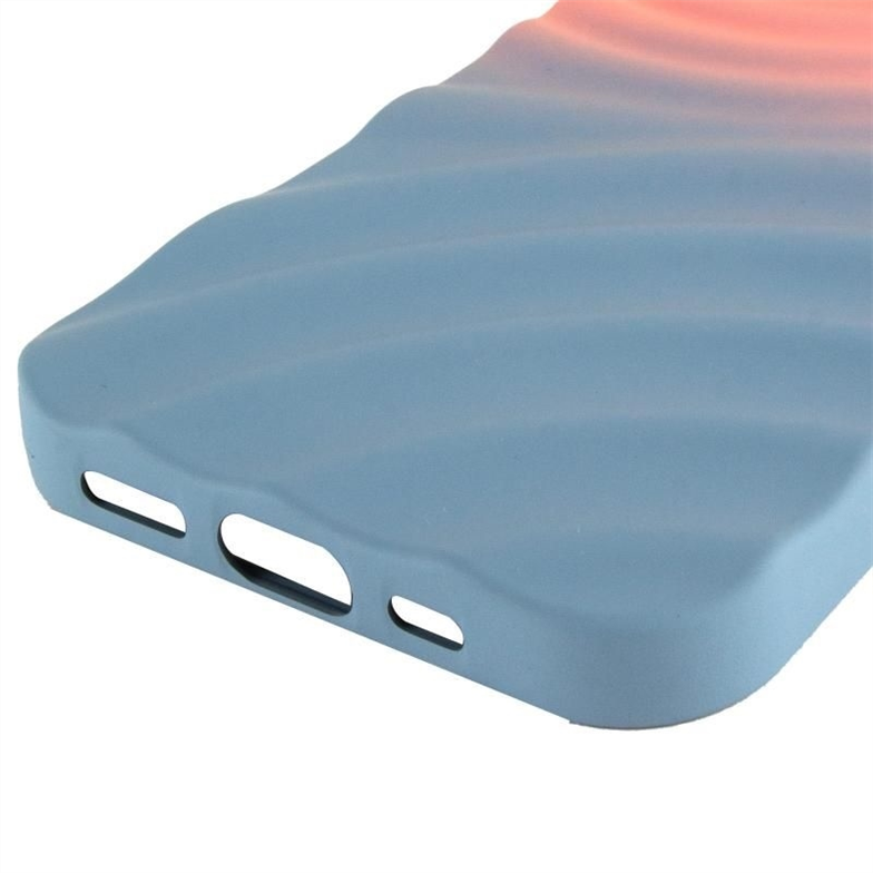 Чохол накладка для iPhone 14 Pro Max TPU ColorWave Помаранчева Сіра (Peach Sky) 163517 фото