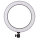 Кільцева світлодіодна LED лампа Flat Ring 8" Чорна (Black) 192792 фото 1