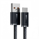 USB кабель Baseus Dynamic Series USB to Type-C 100W (1м) Сірий (Slate Gray) 168084 фото 1