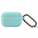Чохол для навушників для AirPods Pro Silicone Case Бірюзовий (Turquoise) 110583 фото 1