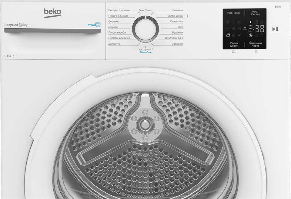 Сушильна машина Beko BM3T38239WW Біла (White) 201302 фото