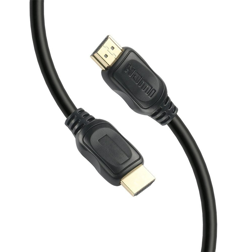 Кабель HDMI ColorWay HDMI - HDMI V 2.0 (M/M) (CW-CBHD078-BK) 1.5м Чорний (Black) 189244 фото