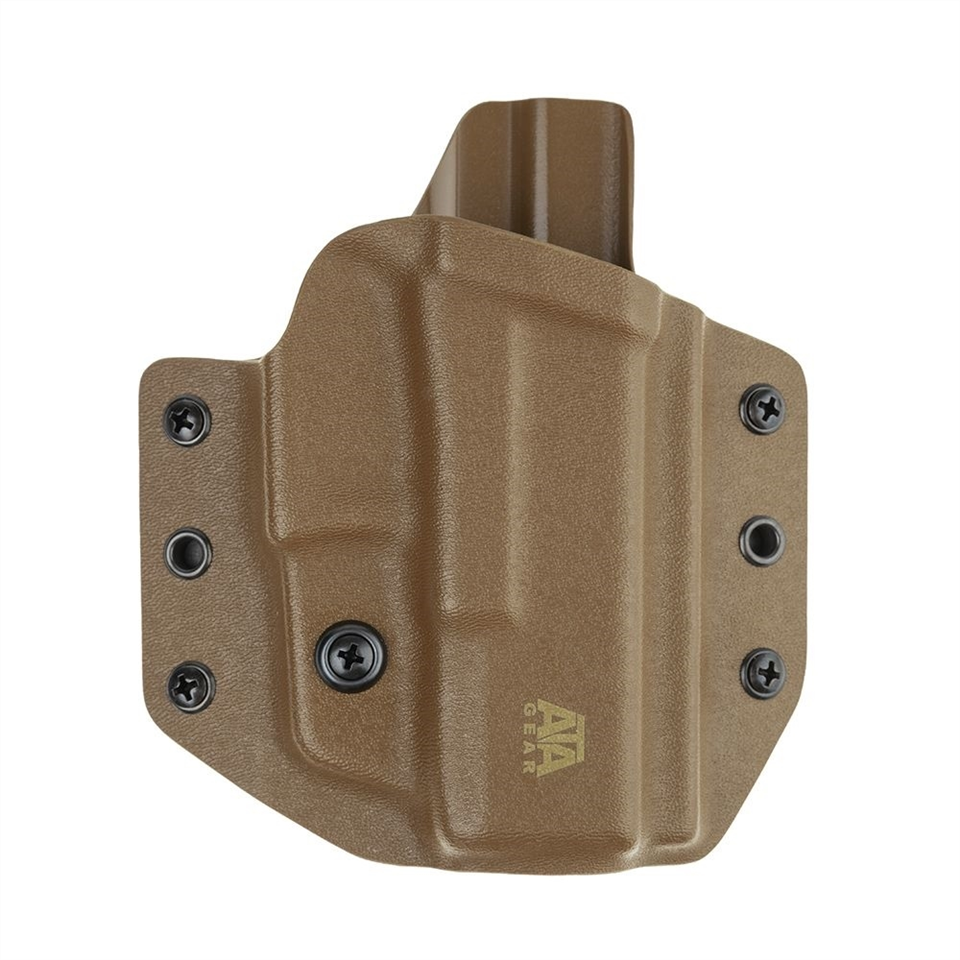 Кобура ATA Gear модель Hit Factor ver.1 для зброї Glock - 19/23/19X/45 Коричнева (Коричнева (Coyote) Brown) правша 226197 фото