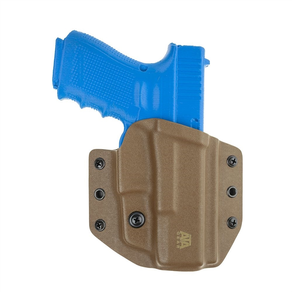 Кобура ATA Gear модель Hit Factor ver.1 для зброї Glock - 19/23/19X/45 Коричнева (Коричнева (Coyote) Brown) правша 226197 фото