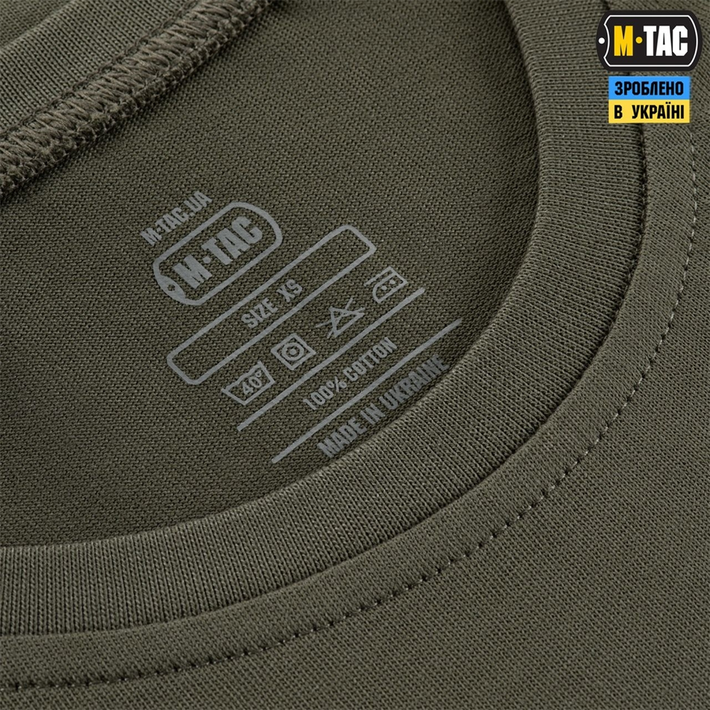 Футболка M-Tac Cotton Hard Зелена (Ranger Green) (2XL) 234610 фото