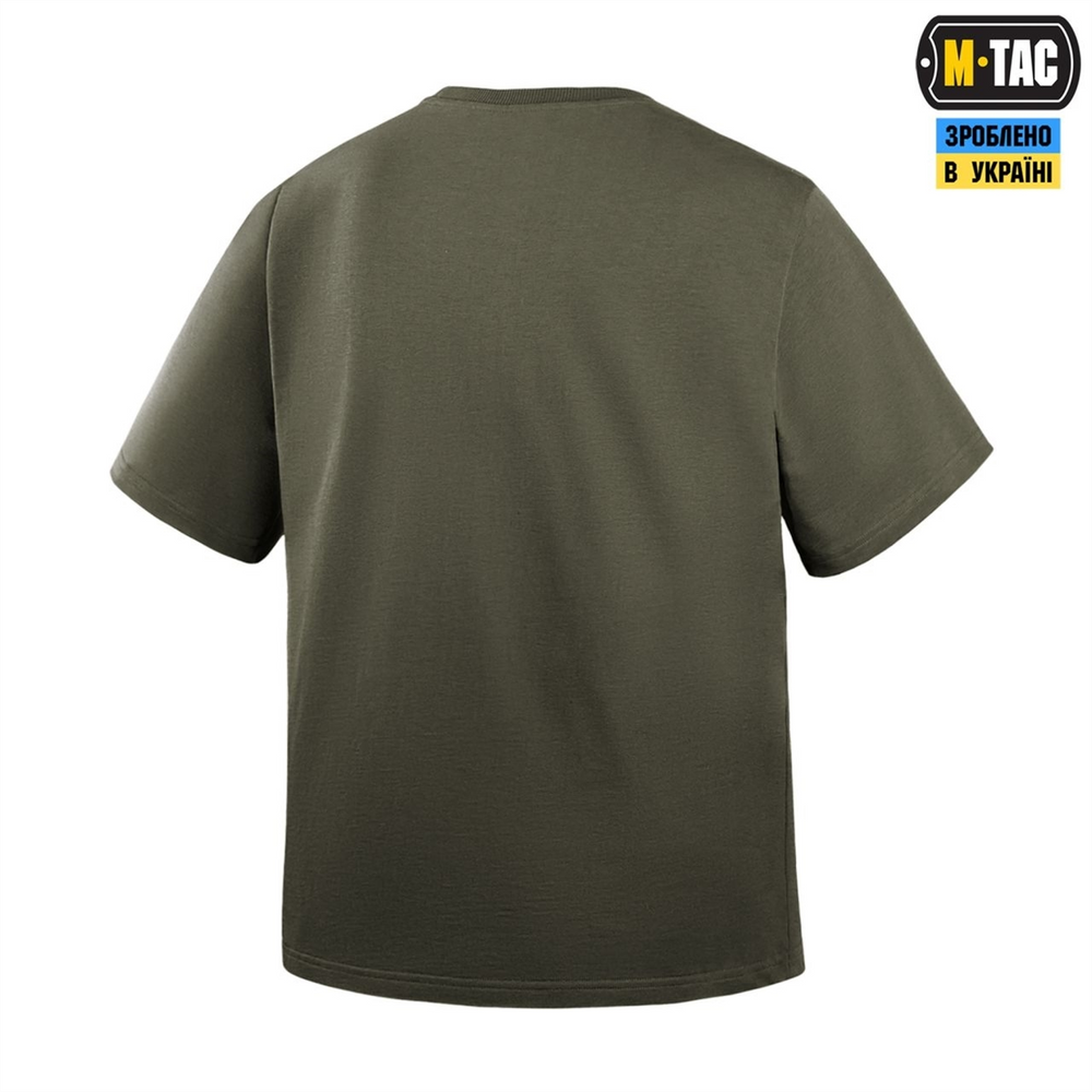 Футболка M-Tac Cotton Hard Зелена (Ranger Green) (2XL) 234610 фото