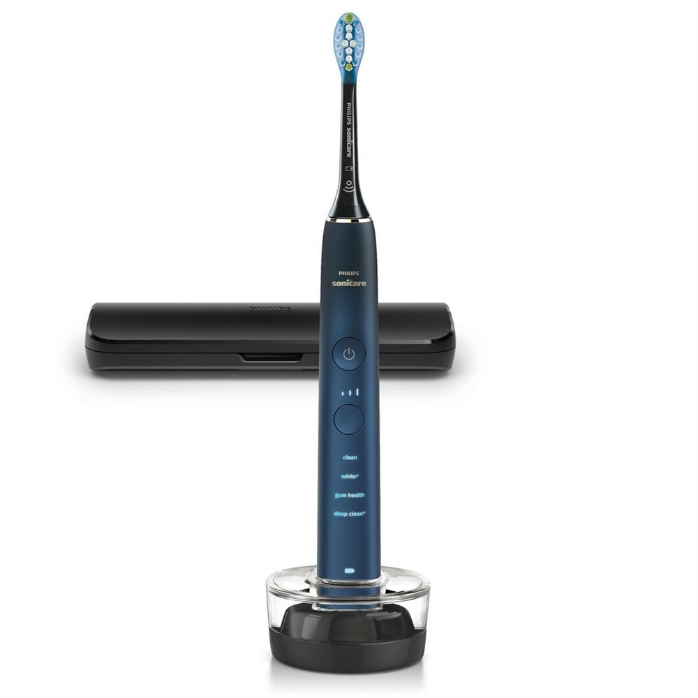 Електрична зубна щітка Philips HX9911/88 Sonicare DiamondClean Синя (Blue) 192857 фото
