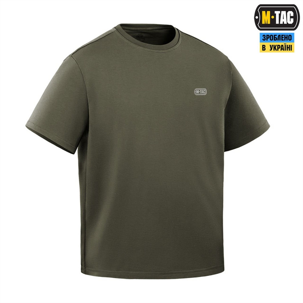 Футболка M-Tac Cotton Hard Зелена (Ranger Green) (2XL) 234610 фото
