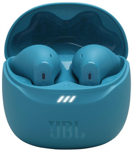 Бездротові навушники вкладиші JBL Tune FLEX 2 Бірюзові (Turquoise) 154868 фото