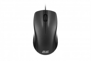 Миша 2E MF130 Чорна (Black) 215001 фото