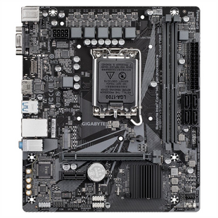 Материнська плата Gigabyte H610M H V3 Чорна (Black) 206787 фото