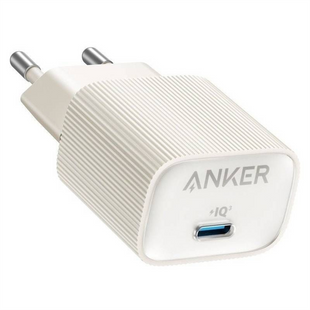 Зарядний пристрій Anker PowerPort 511 Nano IV, 30 W USB Type-C (A2337G21) Білий (White) 166009 фото