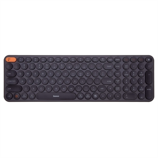 Клавіатура бездротова Baseus K01B Tri-Mode Keyboard Frosted Сіра (Grey) 140714 фото