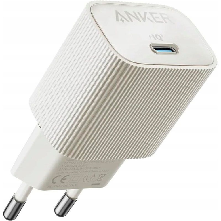 Зарядний пристрій Anker PowerPort 511 Nano IV, 30 W USB Type-C (A2337G21) Білий (White) 166009 фото