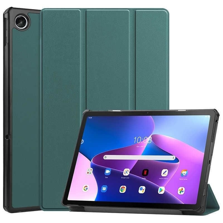 Чохол для планшета BeCover Smart для Lenovo Tab M10 Plus (3rd Gen)/K10 Pro Зелений (Dark Green) 167272 фото