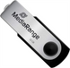 USB Флеш 32Gb MediaRange (USB 2.0) Срібна (Black Silver) 146145 фото 3