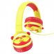 Навушники накладні Hoco W31 Childrens Жовті (Yellow Red) 183262 фото 1