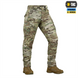 Штани M-Tac Aggressor Gen.II Flex Rip-Stop MC M/R Зелені (Multicam) 217864 фото 4