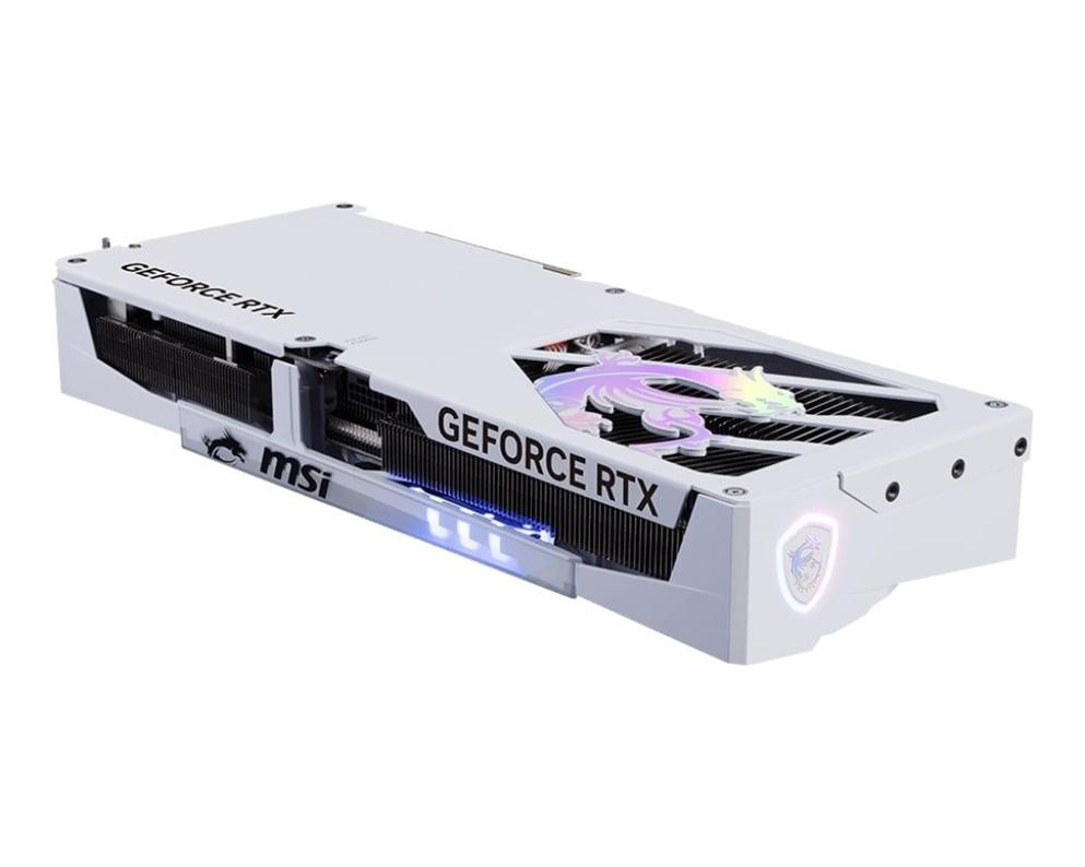 Відеокарта MSI GeForce RTX 5070 Ti 16GB Gaming Trio OC Біла (White) 208183 фото