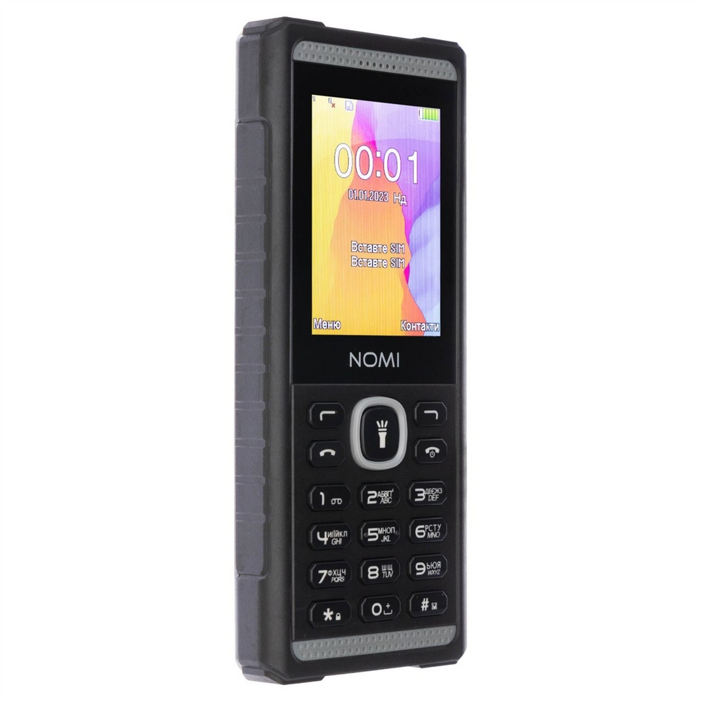 Мобільний телефон Nomi i2420 Чорний (Black) 142059 фото