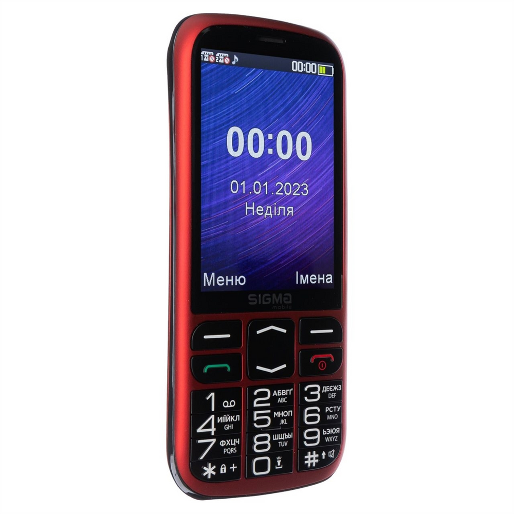 Мобільний телефон Sigma mobile Comfort 50 Grace Red 110879 фото
